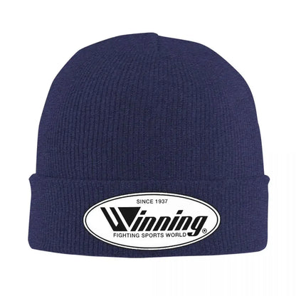 Winning Boxing Logo Knitted Hat Beanies Autumn Winter Hat