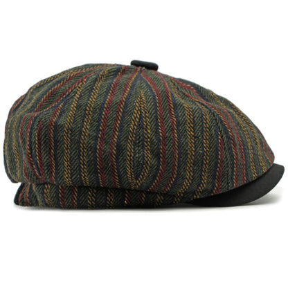 Berets Spring Autumn Hat Caps For Men Women Octagonal Ivy Flat Cap