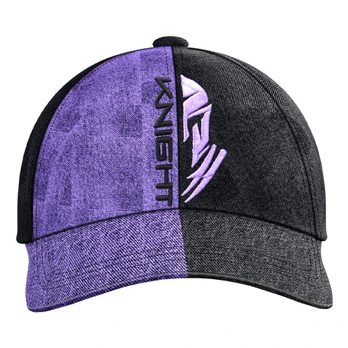 Knight Co-Branded Cap 100% Cotton Fabric 3D Embroidery Curved Brim Breathable