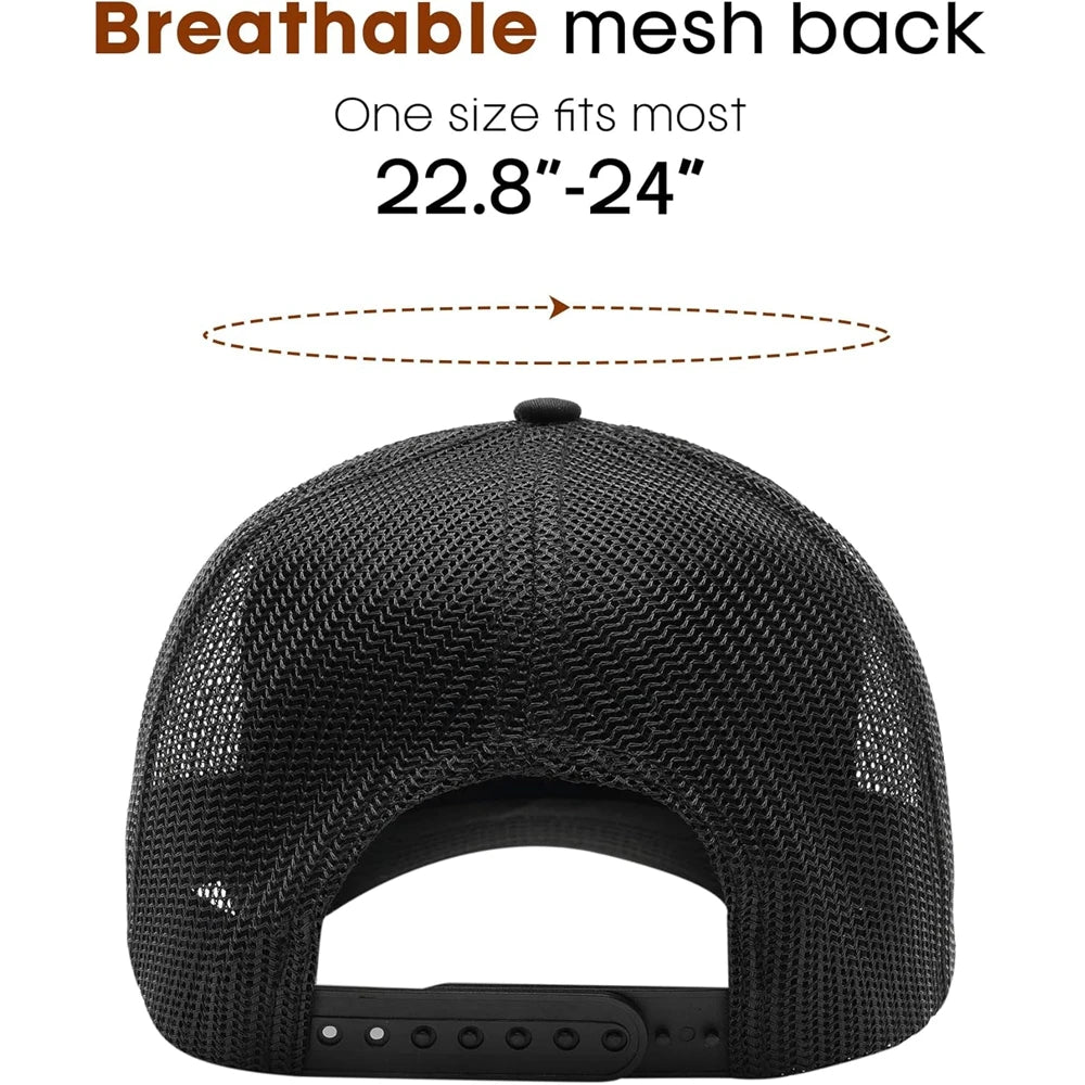 USA Flag Baseball Cap‌ - Patriotic Mesh Breathable Hat With Adjustable