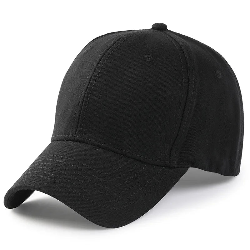 13 Colors Adult Sold Hard Top Cotton Big Size Baseball Cap