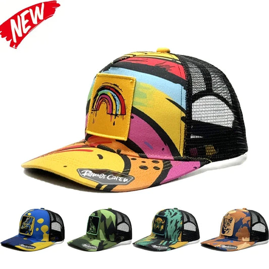 Summer Men Mesh Baseball Cap