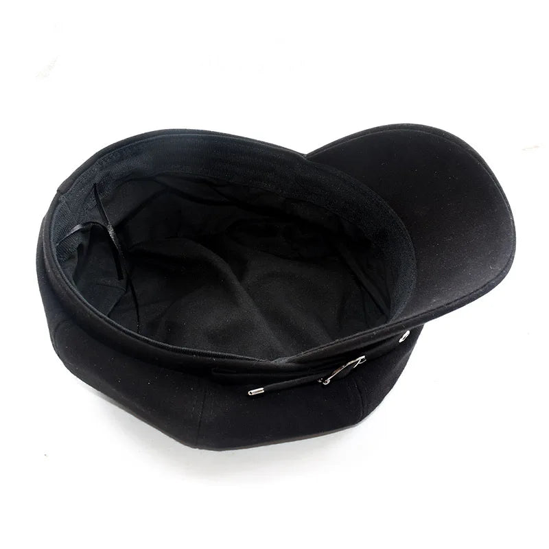 Women's Beret Hat Cotton Duck Tongue Caps Spring Autumn