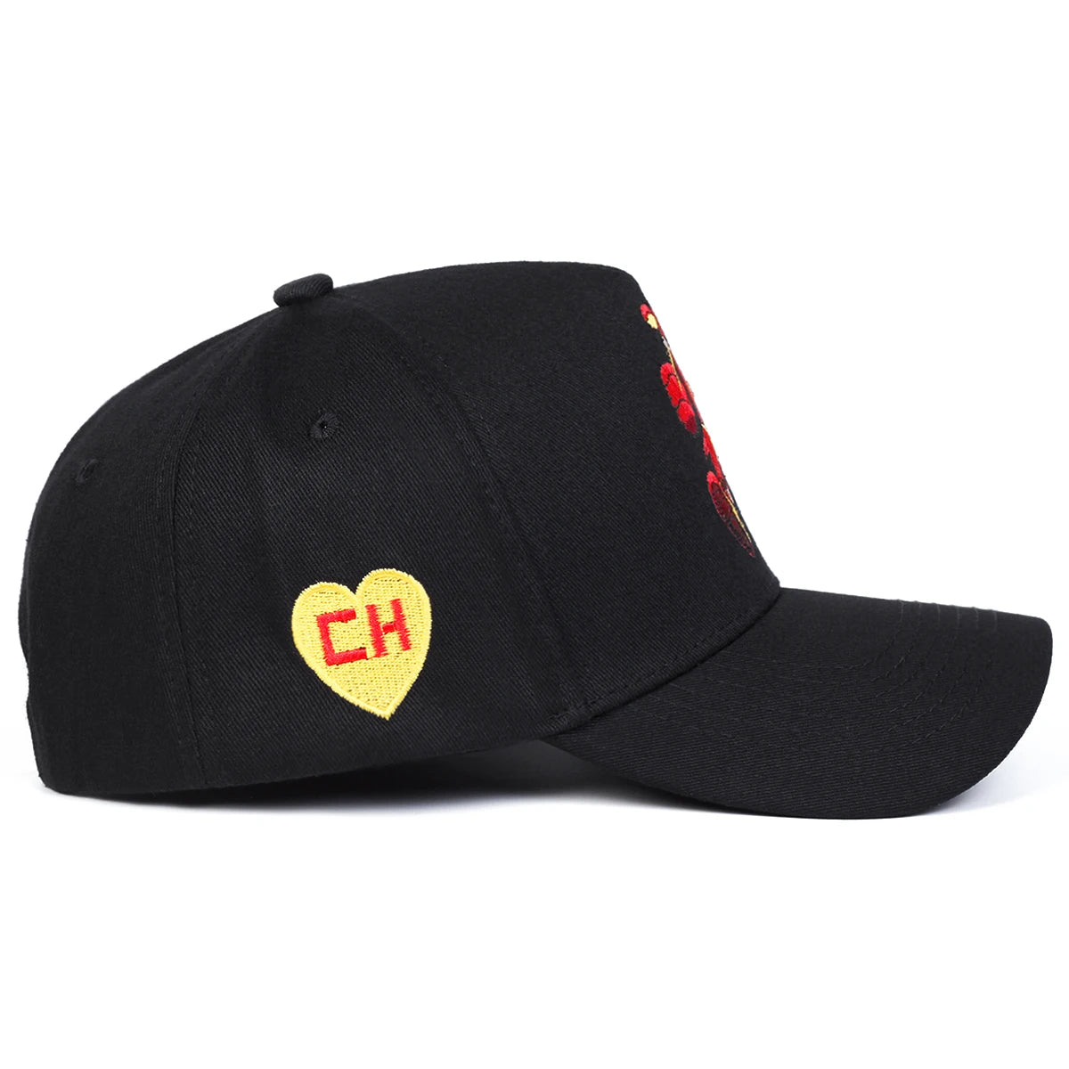 Unisex CH Letter Embroidery Baseball Caps Spring Autumn Outdoor Adjustable Casual Hats Sunscreen Hat Sports Cap