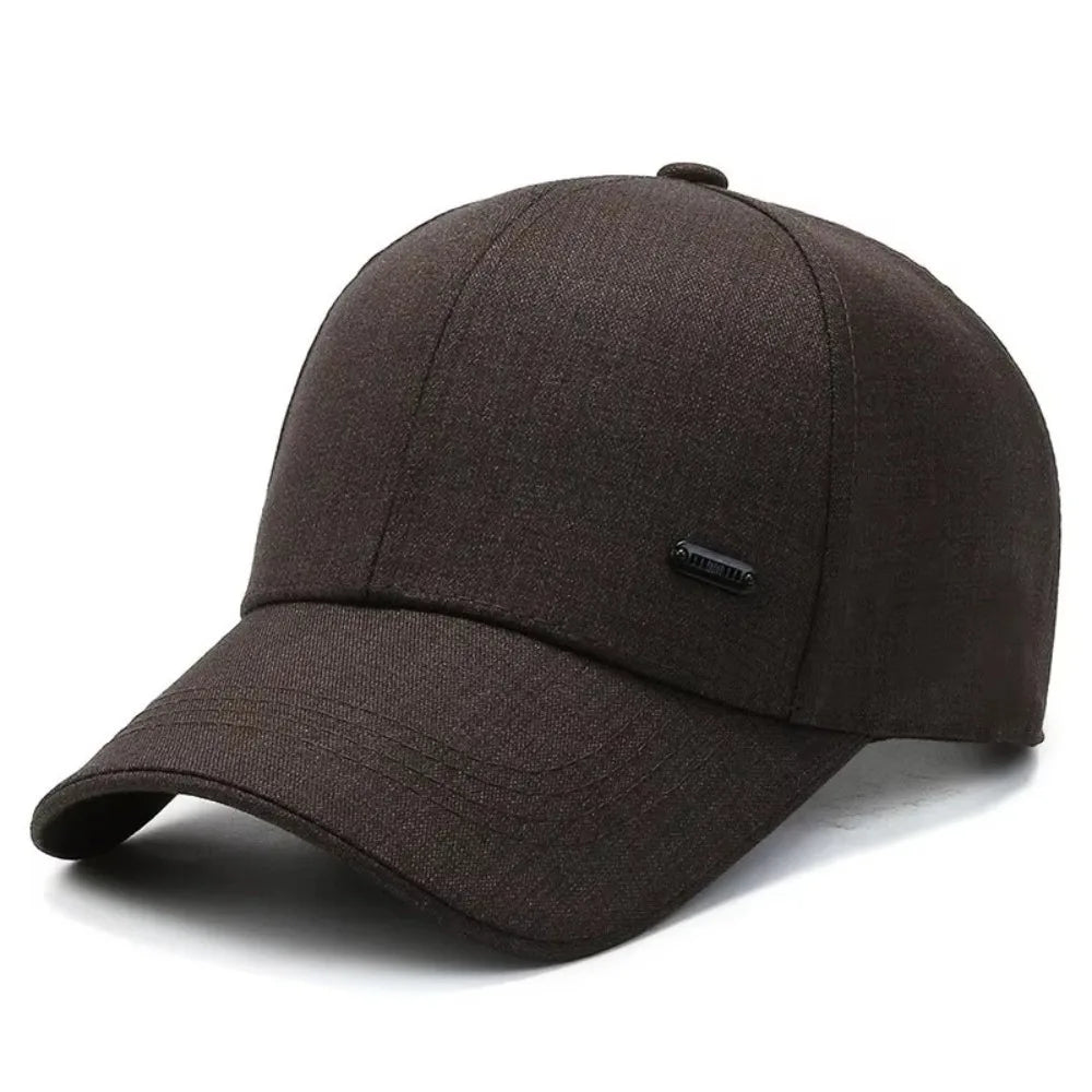 Trendy Outdoor Men's Suit Material Baseball Cap Korean Style Adjustable