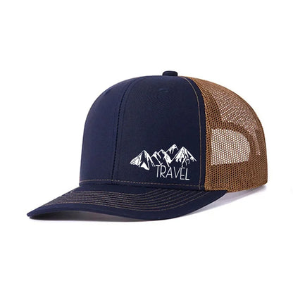 Unisex Summer Printed Hill Baseball Cap for Men Women