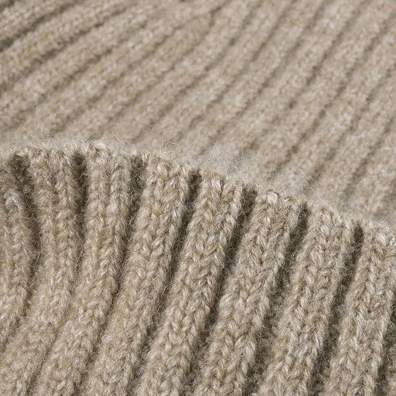 New Cool Women Man Autumn Winter Thick Wool Beanie Hat