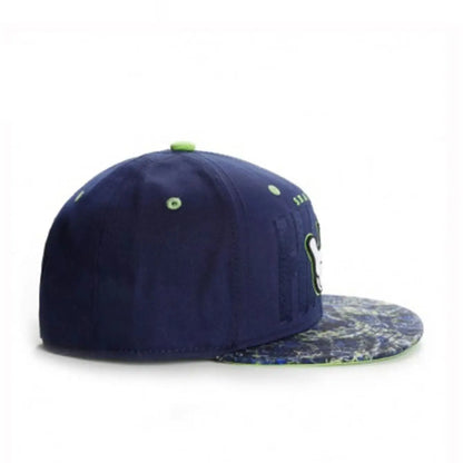 Fashion Brand Leather Cap Baseball Cap Letter Embroidery Hip Hop Hats Unisex Breathable Sunshade Cap