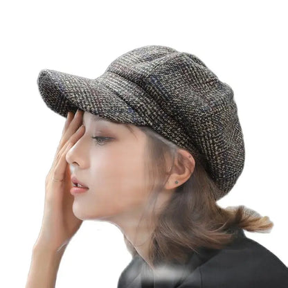 Autumn Winter Newsboy Cap Fashion Hat