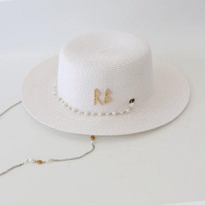 New Women Summer Hats Straw Sun Hat Panama Elegant Straw Fedoras