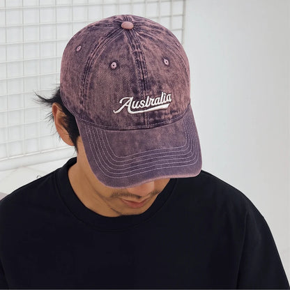 Korean Style Denim Baseball Cap Adjustable