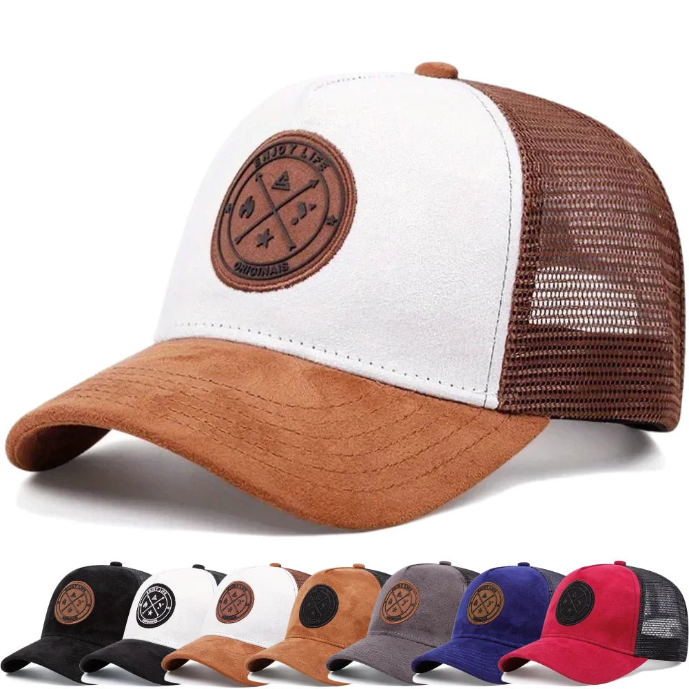 Unisex Fashion Cap Enjoy Life Letter Patch Baseball Caps Men Women
