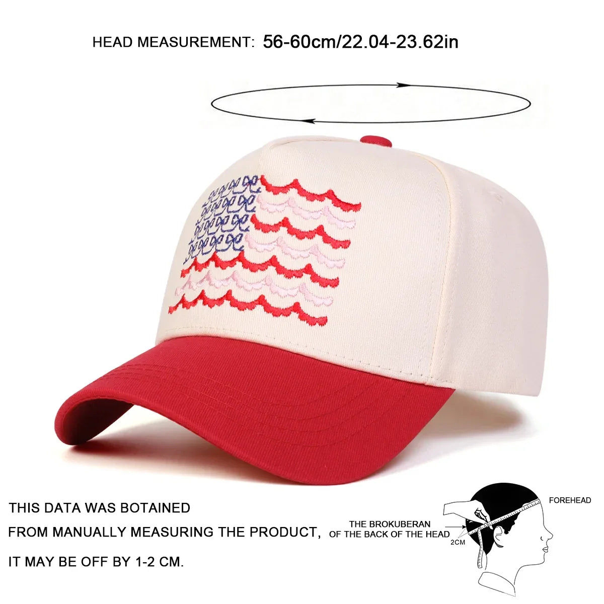 Unisex American Flag Embroidery Baseball Caps Spring Autumn
