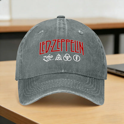 Baseball Cap 2026 Led Zeppelin Summer Y2k Retro Trucker Hat Women Men