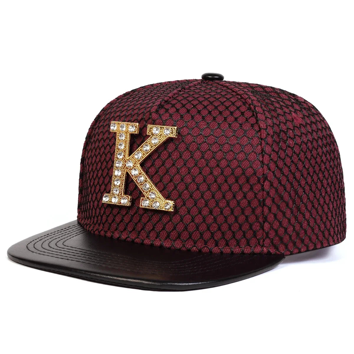 Unisex K Letter Label Hip-hop Hats Fashion Spring Autumn