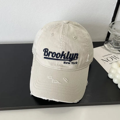 INS Style Letter Embroidered Baseball Cap