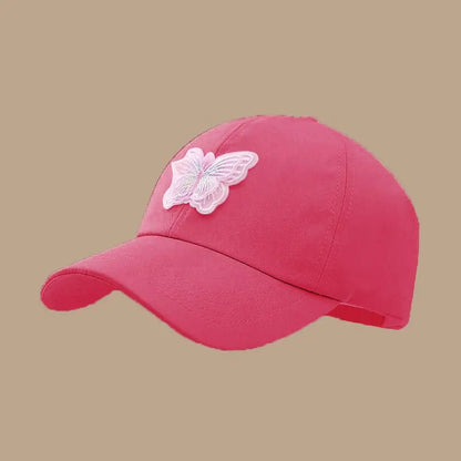 Summer Kids Baseball Caps Sun Protection Hollow High Ponytail Caps