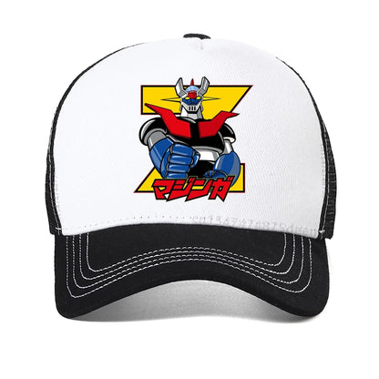 Mazinger z Anime Movie Robot Hat Men's Goldorak Baseball Cap
