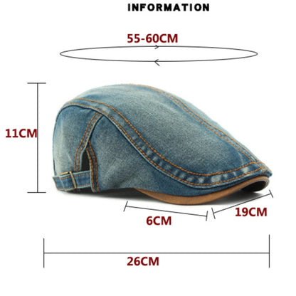 Spring Summer Autumn Denim Hat Caps