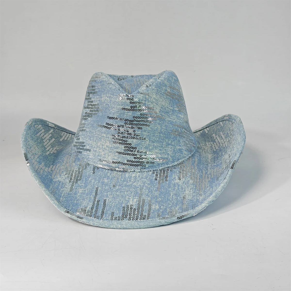 Women Men Felt Wide Brim Cowboy Cowgirl Hat