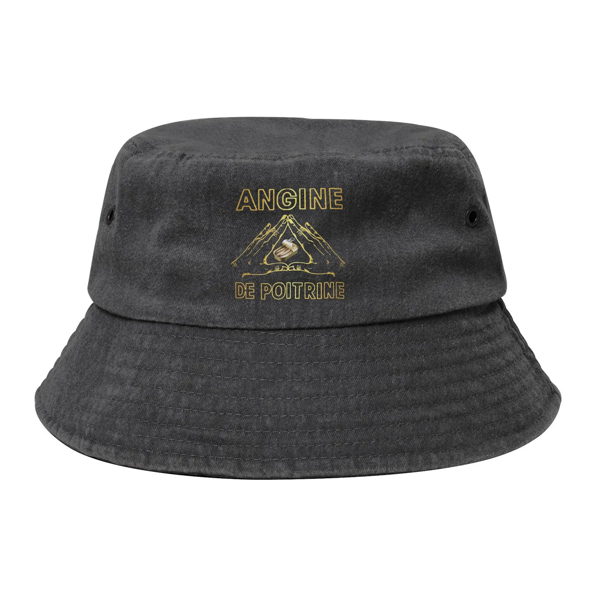 Men Women Distressed Denim Sun Hat  Bob Hat Fishing Cap Hiking