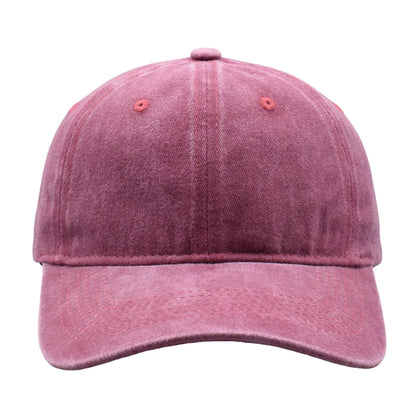 Vintage Washed Cotton Snapbacks Fashion Women Men