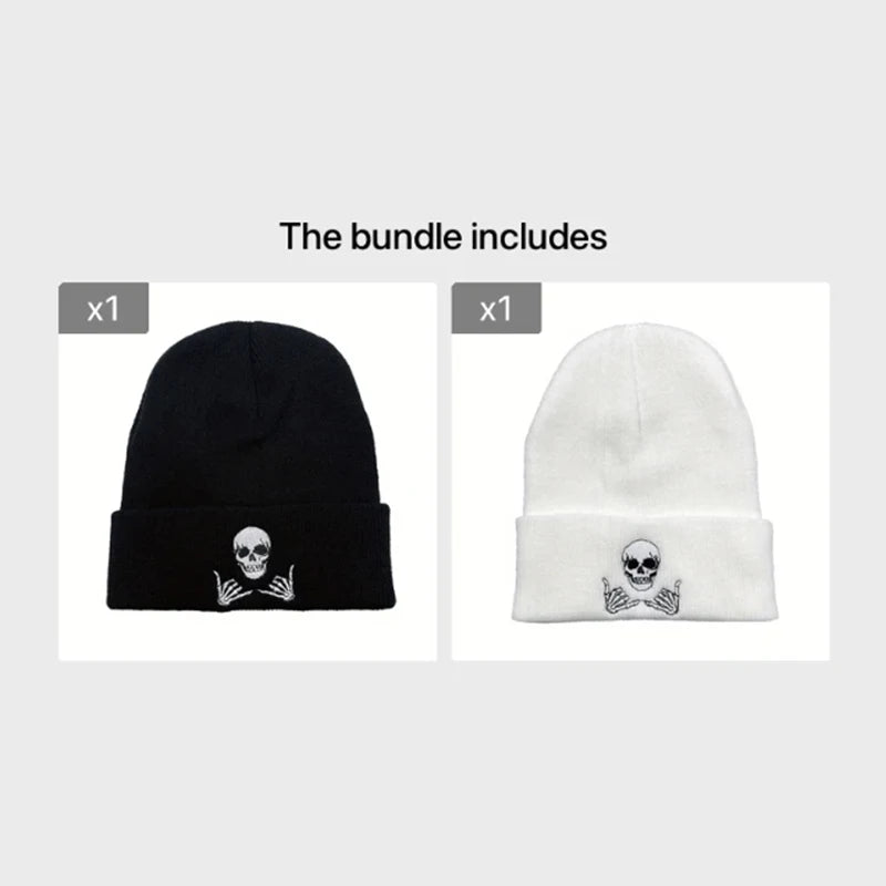 Winter New Men's Knitted Hat Fashion Versatile Hoodie Women's Outdoor