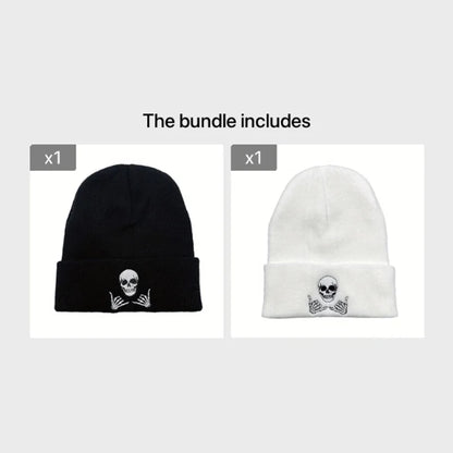 Winter New Men's Knitted Hat Fashion Versatile Hoodie Women's Outdoor