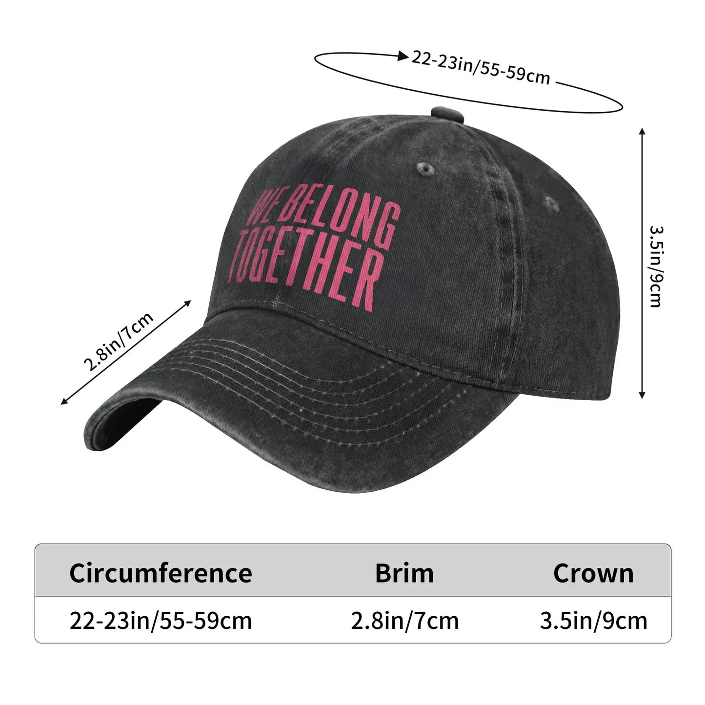 Unisex Baseball Cap  Vintage Headwear