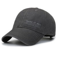 Gray Baseball Cap