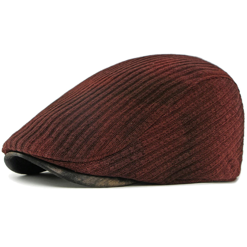 Men Berets Autumn Winter Knitted Hats For Women Artist Painter Beret Hat