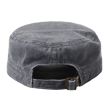 2026 New Embroidery Military Flat Top Hat