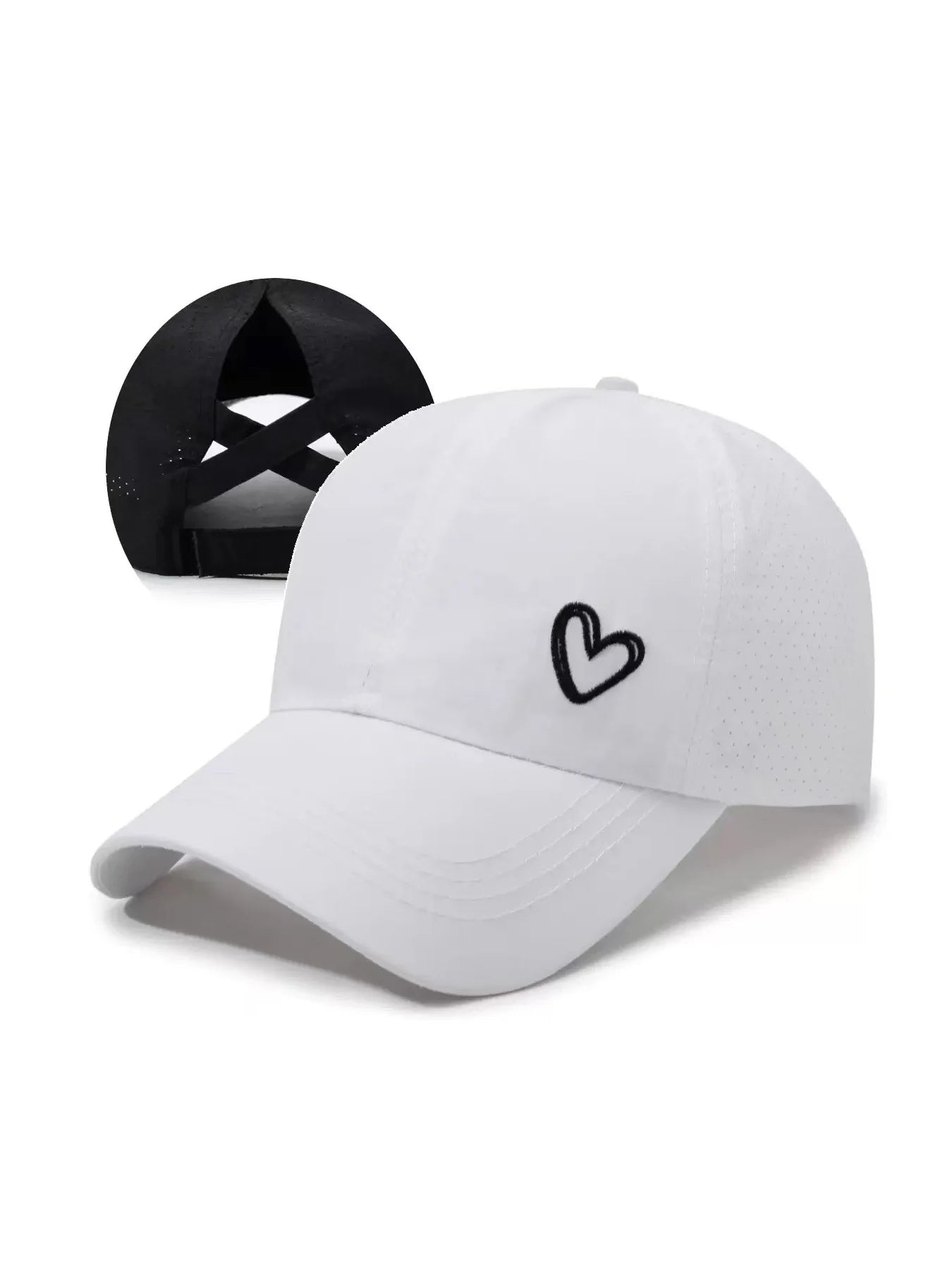 Criss Cross Ponytail Hat Quick Drying Baseball Cap