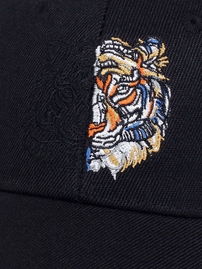 Baseball Cap For Men And Women Fashion Tiger Head Embroidery Snapback Hat