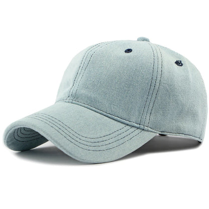 Baseball Cap Men Women Cotton Denim Baseball Hat