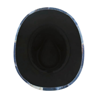 Jean Print Cowgirl Hat For Women Men