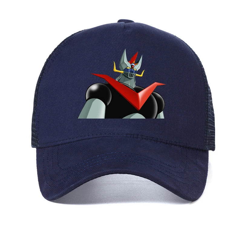 Mazinger z Anime Movie Robot Hat Men's Goldorak Baseball Cap