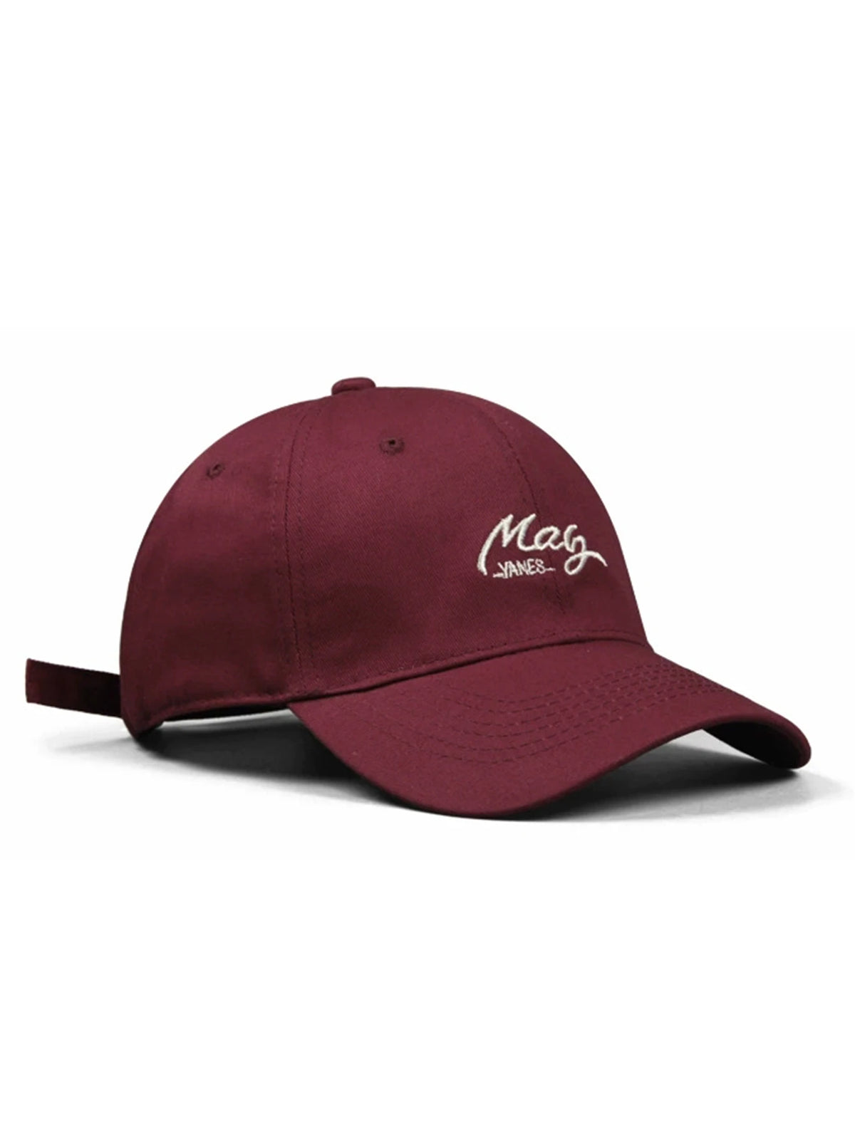 Unisex All season Fashionable Pure Cotton Retro Letter May Baseball Cap