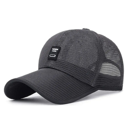 Breathable Sunshade Net Hat Quick Dry Baseball Cap Adjustable