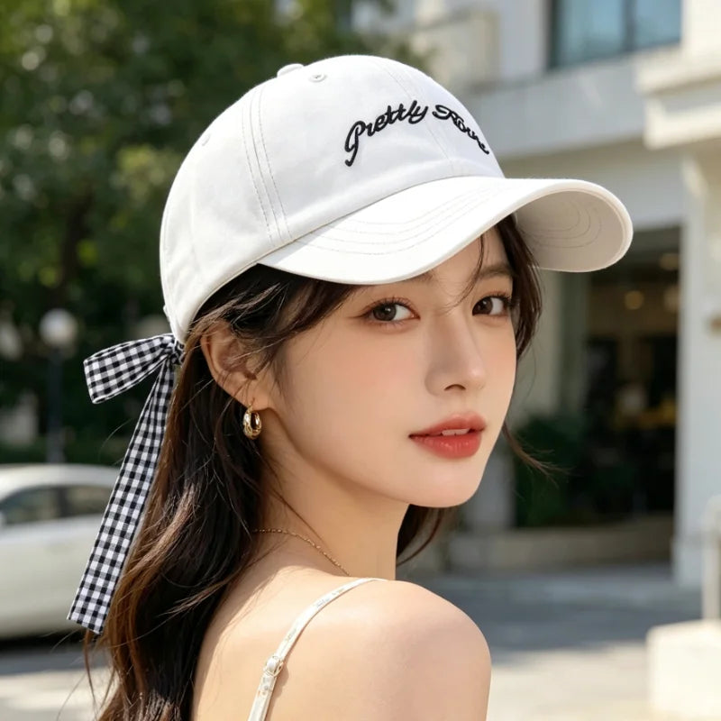 Korean Style Pretty Stars Embroidered Baseball Cap