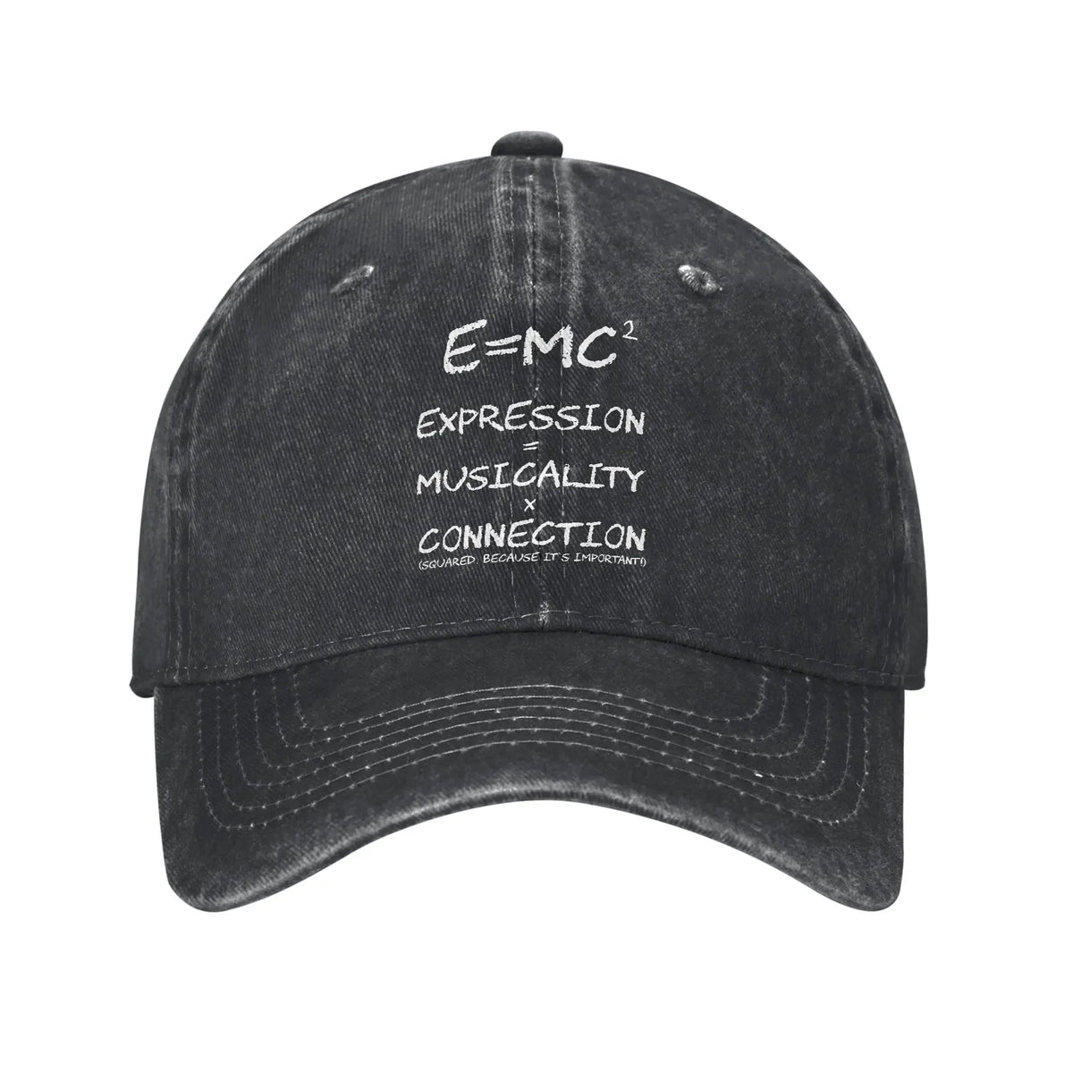 Energy Equals Coffee Baseball Caps