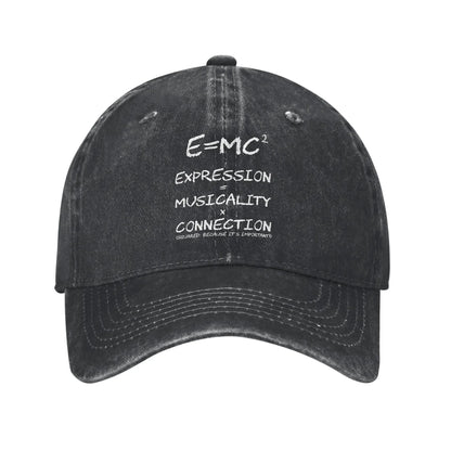 Energy Equals Coffee Baseball Caps