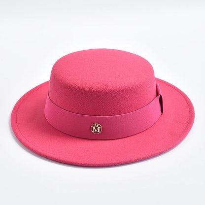 British Style Fedora Hats For Women Fashion Autumn Winter