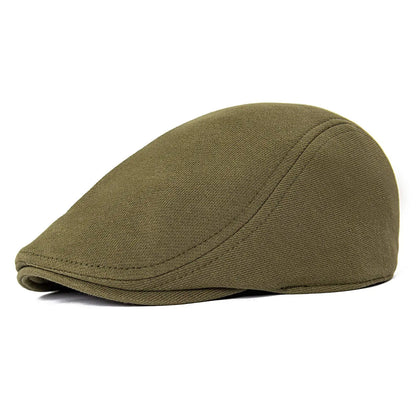Men's And Women's Solid Color Duckbill Hats