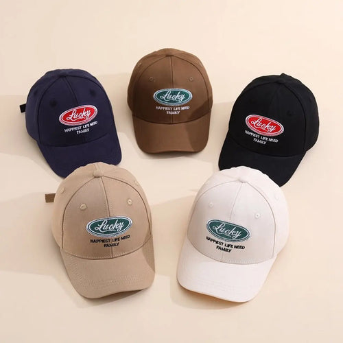 Summer Children Baseball Cap Letter Embroidery Boys Girls Peaked Caps For Kids Outdoor Sunshade Sunscreen Hat