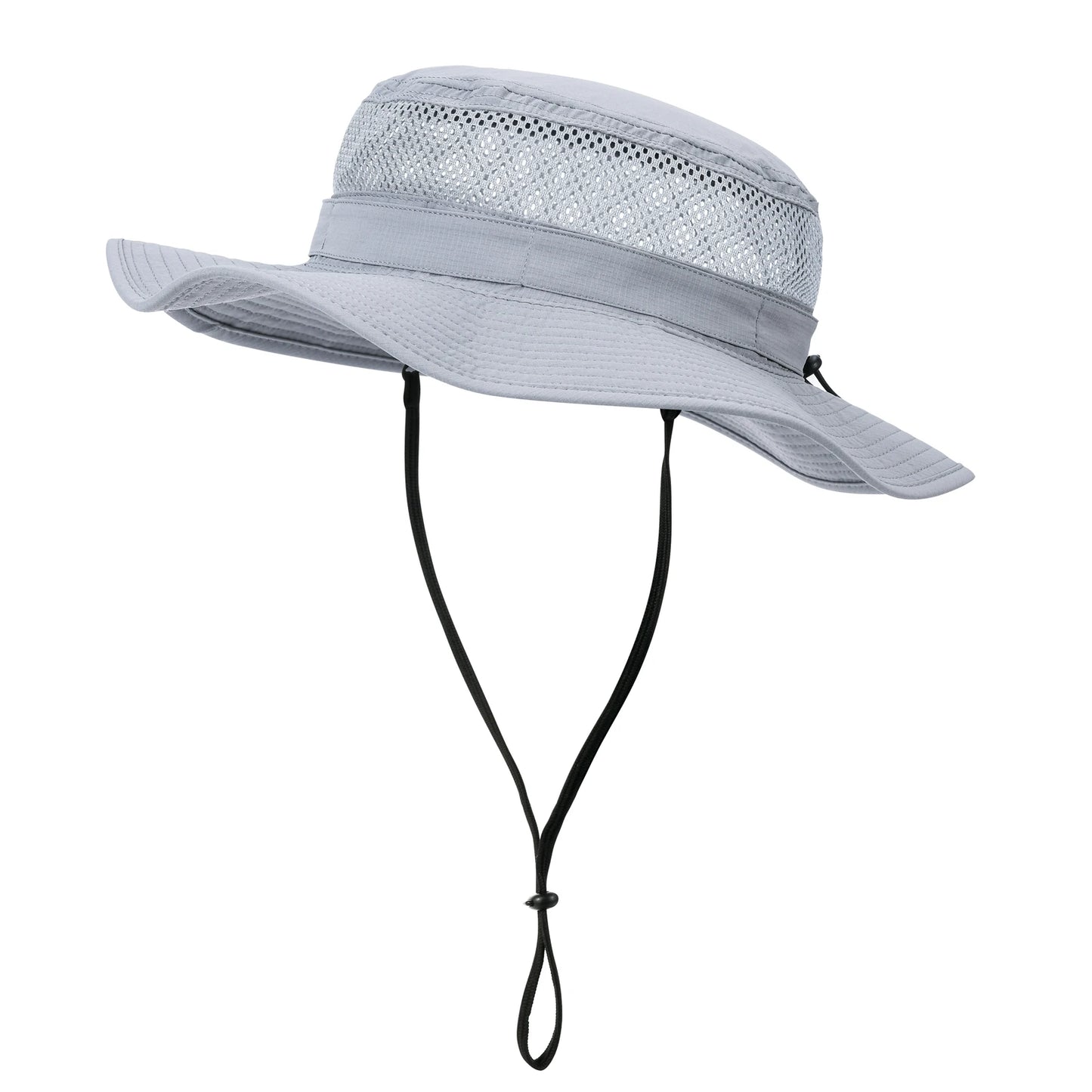 Men Breathable Cowboy Boonie Hat