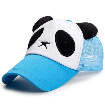 Summer Cute Panda Baseball Caps For Men Women Cotton Hip Hop Sun Protection Boys Girls Outdoor
