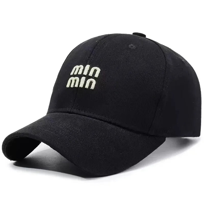 Minimalist Solid Color Couple Baseball Cap