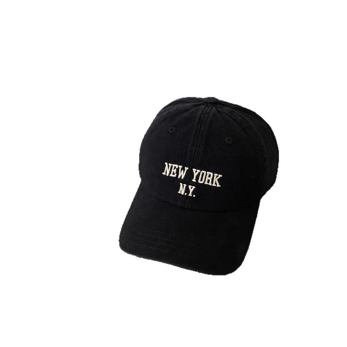 Washed Embroidery Soft Top Baseball Cap Internet Celebrity Street Shot Face Small Cap Female Japanese Cowboy Hat Male