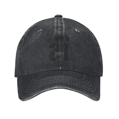 Washed Baseball Cap Trend Cool Heated Rivalry Letter Summer Hip Hop Hats for Couple